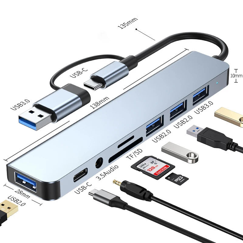 USB 8 em 2